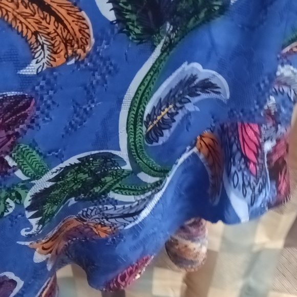 FINAL PRICE NWOT MAEVE by Anthropologie floral paisley print mock collar dress - Picture 16 of 16